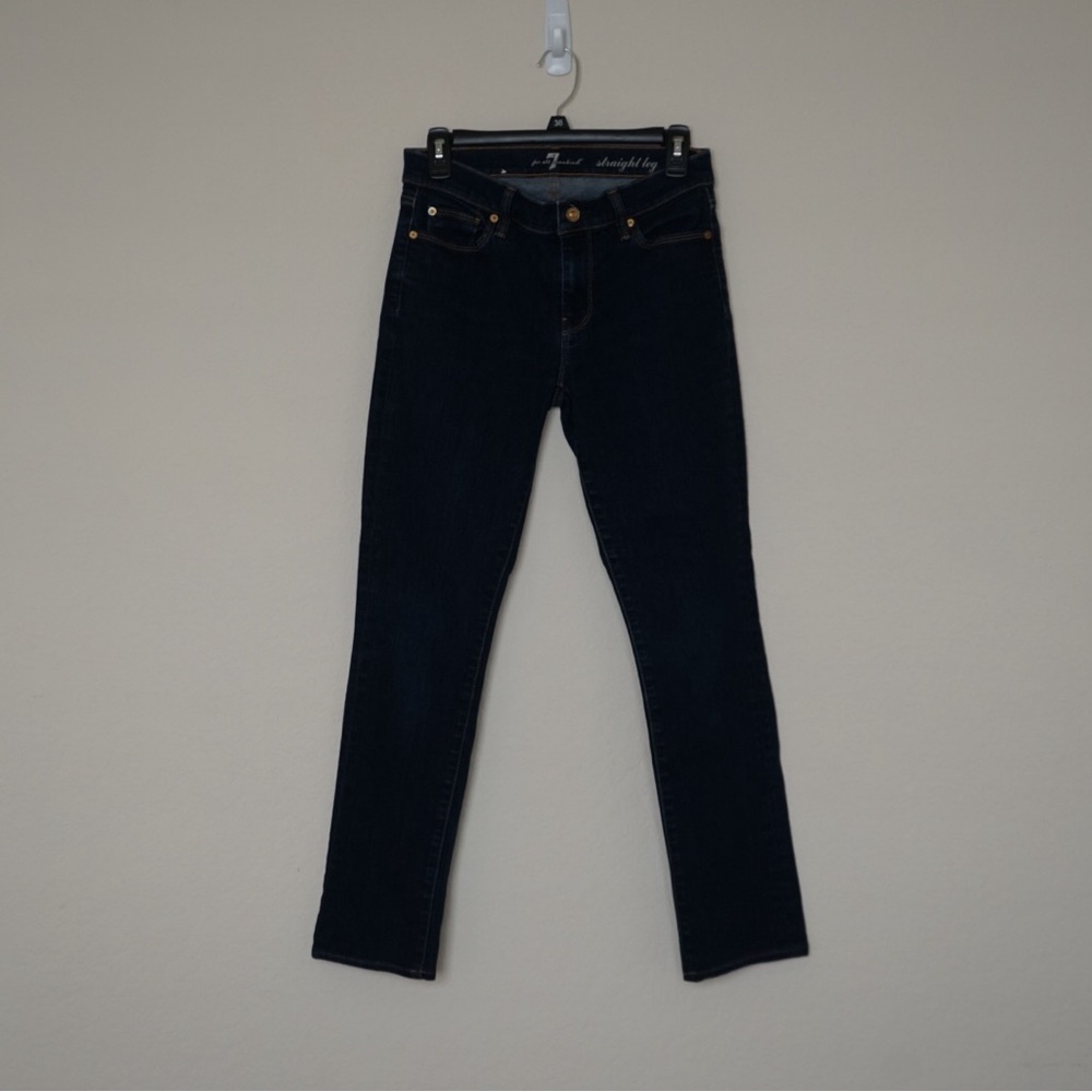 7 for All Mankind Straight Cut Jeans